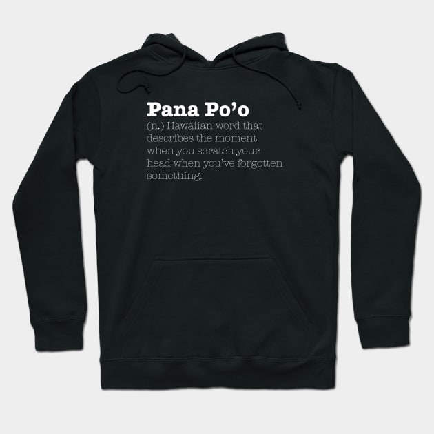 Pana Po’o Hoodie by noodle's T-shirts!